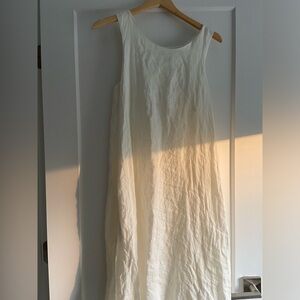 Black Crane 100 % linen dress.